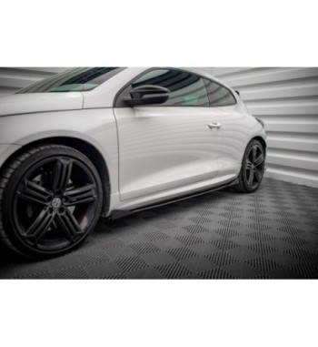 Street Pro Side skirt diffusers + Flaps for Volkswagen Scirocco R Mk3