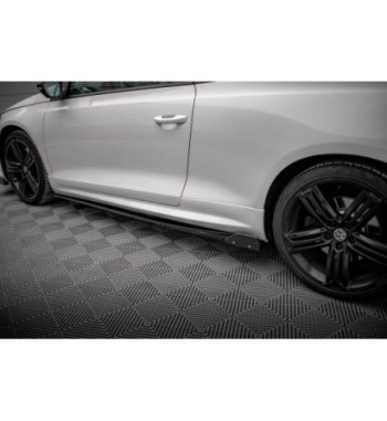 Side skirt diffusers V.2 + Flaps for Volkswagen Scirocco R Mk3