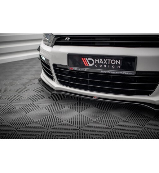 Front splitter V.4 for Volkswagen Scirocco R Mk3