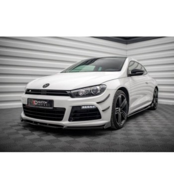 Front splitter V.3 + Flaps for Volkswagen Scirocco R Mk3
