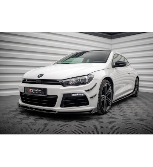 Front splitter V.3 + Flaps for Volkswagen Scirocco R Mk3