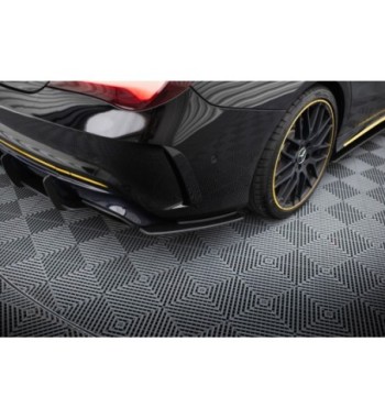 Street Pro Splitter laterali posteriori per Mercedes-AMG CLA 45 C117 Facelift