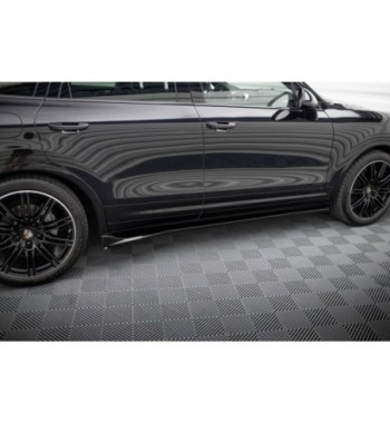 Side skirt diffusers for Porsche Cayenne Mk2 Facelift