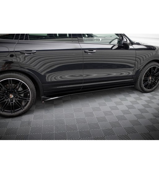Side skirt diffusers for Porsche Cayenne Mk2 Facelift