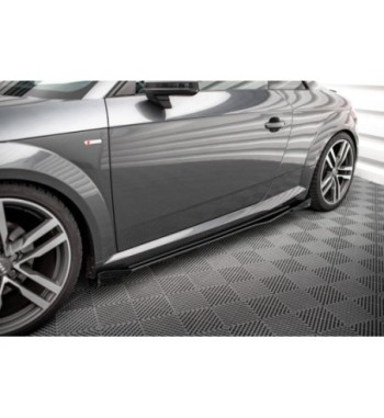 Street Pro Side skirt diffusers + Flaps for Audi TT S / S-Line 8S