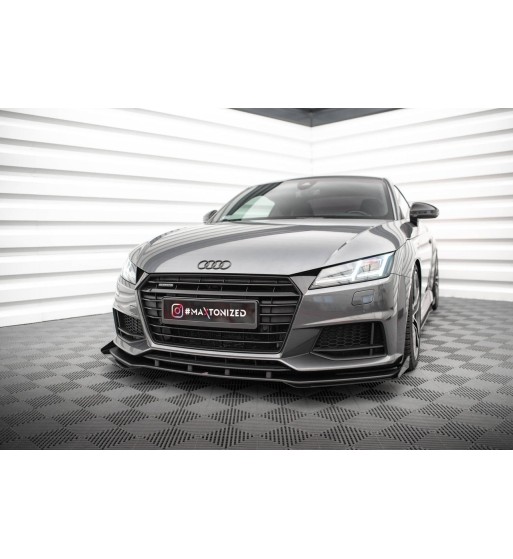 Street Pro splitter + flaps for Audi TT S / S-Line 8S