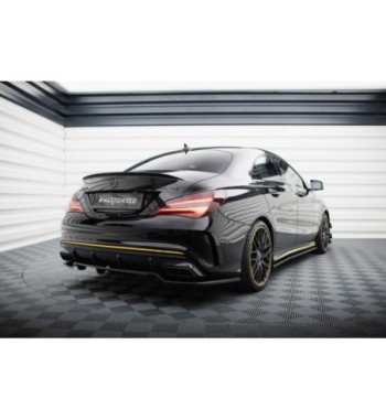 Diffusore posteriore con alette verticali per Mercedes-AMG CLA 45 C117 Facelift