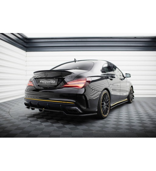 Diffusore posteriore con alette verticali per Mercedes-AMG CLA 45 C117 Facelift