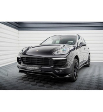 Front splitter for Porsche Cayenne Mk2 Facelift