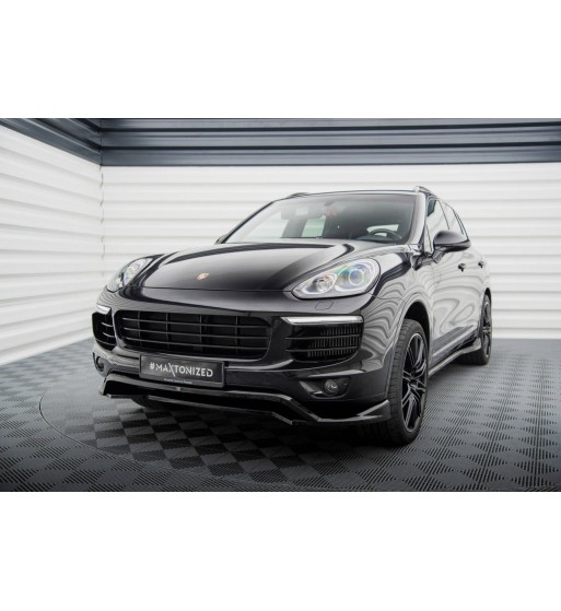 Front splitter for Porsche Cayenne Mk2 Facelift