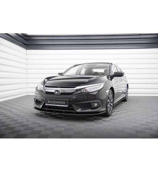 Street Pro splitter per Honda Civic Sedan Mk10 Facelift