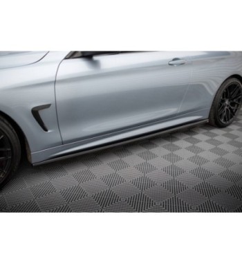 Seitenschweller Diffusor V.3 passend für BMW 4 Coupe / Gran Coupe / Cabrio M-Pack F32 / F36 / F33