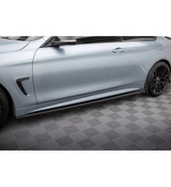 Seitenschweller Diffusor V.2 passend für BMW 4 Coupe / Gran Coupe / Cabrio M-Pack F32 / F36 / F33
