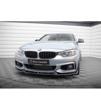 Front splitter V.4 for BMW 4 Coupe / Gran Coupe / Cabrio M-Pack F32 / F36 / F33
