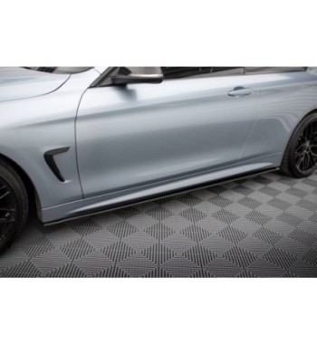 Street Pro Side skirt diffusers for BMW 4 Coupe / Gran Coupe / Cabrio M-Pack F32 / F36 / F33