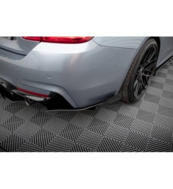 Street Pro Rear side splitters + Flaps for BMW 435i Coupe M-Pack F32