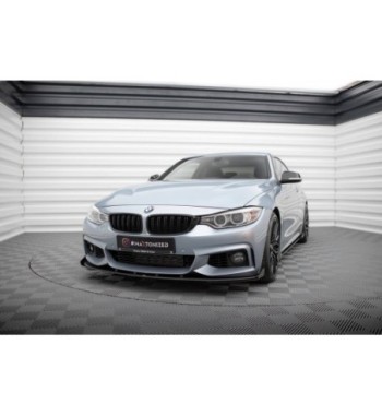 Street Pro splitter + flaps for BMW 4 Coupe / Gran Coupe / Cabrio M-Pack F32 / F36 / F33