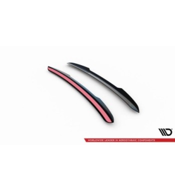 Spoiler extension for Porsche 911 Turbo 997