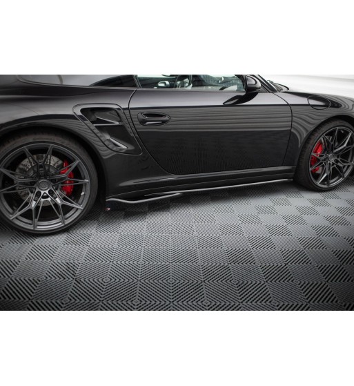 Side skirt diffusers for Porsche 911 Turbo 997