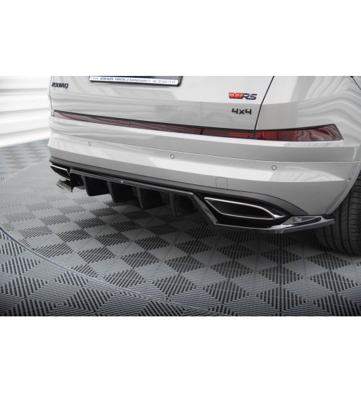 Diffusore posteriore con alette verticali per Skoda Kodiaq RS Mk1 / Mk1 Facelift