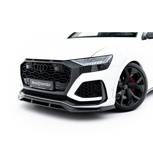 Carbonio preimpregnato Splitter anteriore per Audi RSQ8 Mk1