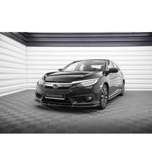 Front splitter V.1 for Honda Civic Sedan Mk10