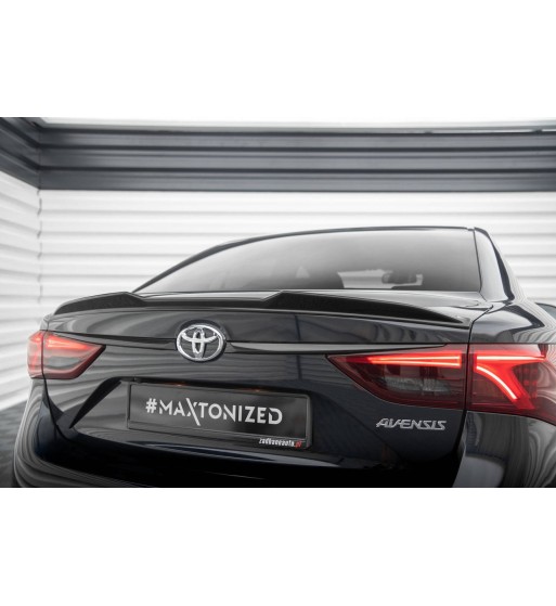 Spoiler extension 3D for Toyota Avensis Sedan Mk3 Facelift