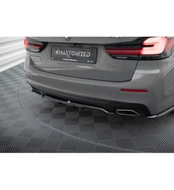 Diffusore posteriore con alette verticali per BMW 5 G30 / G31 Facelift