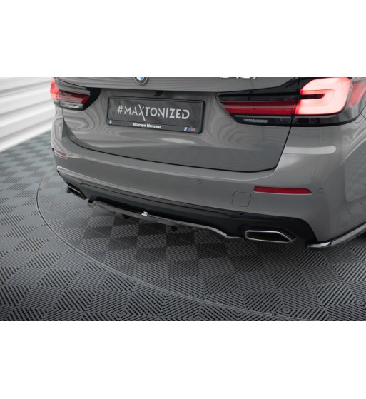 Diffusore posteriore con alette verticali per BMW 5 G30 / G31 Facelift