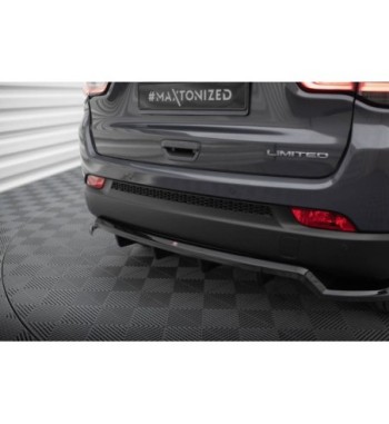 Diffusore posteriore con alette verticali per Jeep Compass Limited Mk2 Facelift