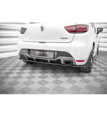 Diffusore posteriore con alette verticali per Renault Clio RS Mk4