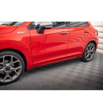 Side skirt diffusers for Fiat 500X Sport Mk1 Facelift