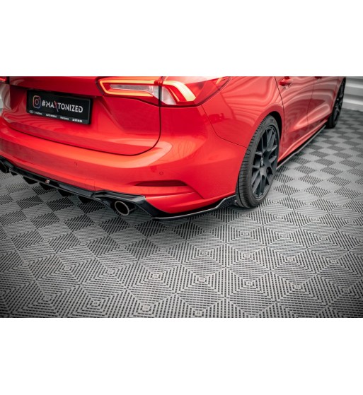 Rear side splitters V.8 for Ford Focus Estate ST Mk4/Mk4 Facelift