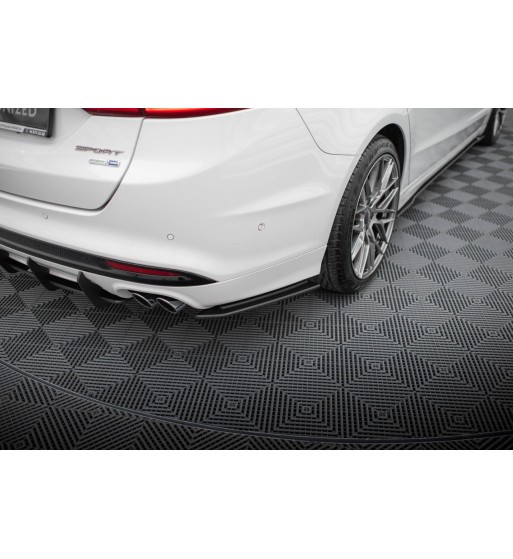 Street Pro Rear side splitters for Ford Mondeo Sport Mk5 Facelift / Fusion Sport Mk2 Facelift