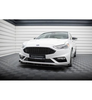 Street Pro splitter + flaps for Ford Mondeo Sport Mk5 Facelift / Fusion Sport Mk2 Facelift