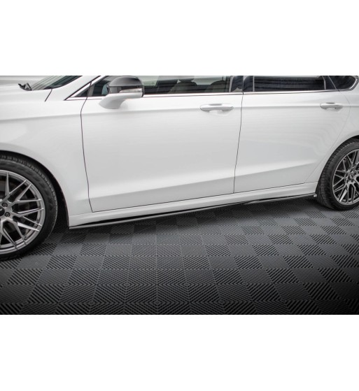 Side skirt diffusers for Ford Mondeo Sport Mk5 Facelift / Fusion Sport Mk2 Facelift