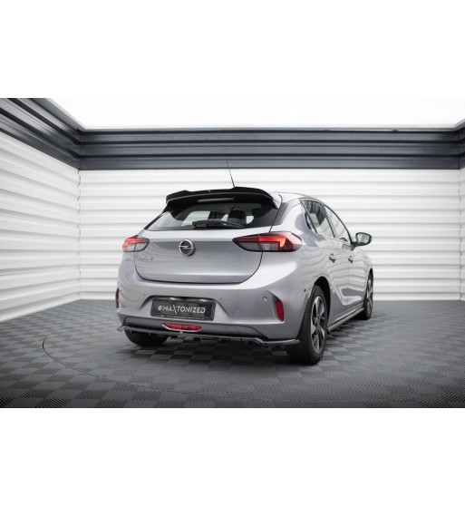 Diffusore posteriore con alette verticali per Opel Corsa - e F ( Mk6)
