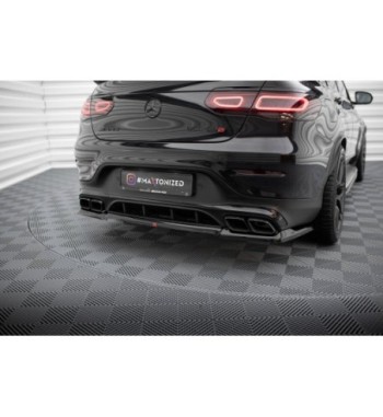 Diffusore posteriore con alette verticali per Mercedes-AMG GLC 63 Coupe C253 Facelift