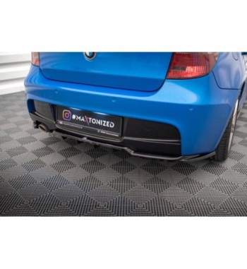 Diffusore posteriore con alette verticali per BMW 1 M-Pack E87 Facelift