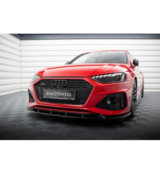 Front splitter V.2 for Audi RS4 B9 Facelift