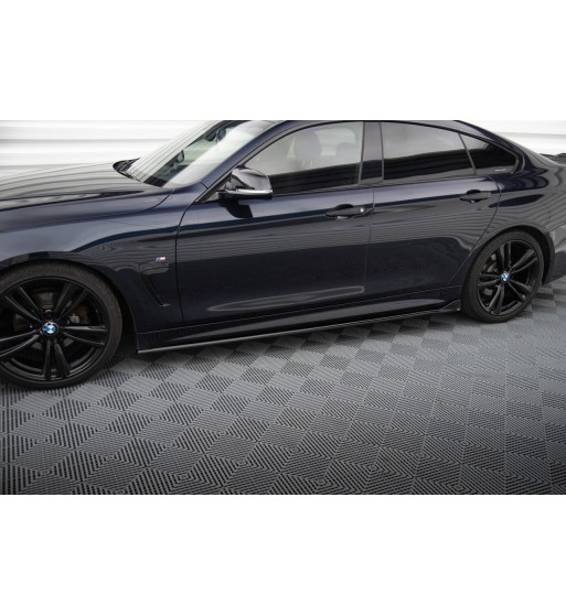 Side skirt diffusers V.4 for BMW 4 Coupe / Gran Coupe / Cabrio M-Pack F32 / F36 / F33