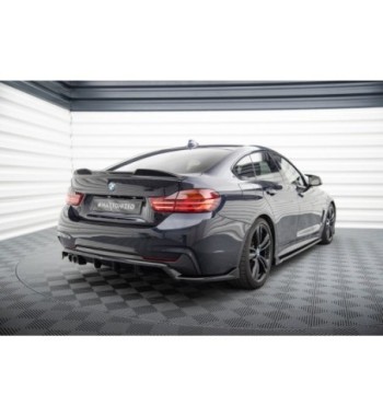 Diffusore posteriore con alette verticali per BMW 4 Coupe / Gran Coupe / Cabrio M-Pack F32 / F36 / F33