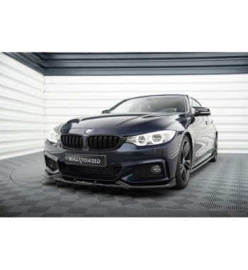 Front splitter V.5 for BMW 4 Coupe / Gran Coupe / Cabrio M-Pack F32 / F36 / F33