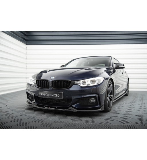 Front splitter V.5 for BMW 4 Coupe / Gran Coupe / Cabrio M-Pack F32 / F36 / F33