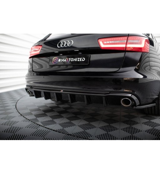 Rear valance for Audi A6 Sedan / Avant C7 (version with one exhaust outlet on each side)