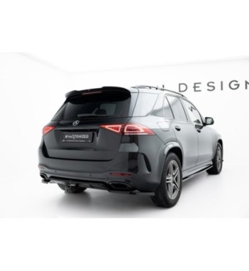 Diffusore posteriore con alette verticali per Mercedes-Benz GLE SUV AMG-Line W167 / W167 Facelift