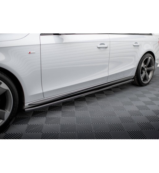 Side skirt diffusers V.2 for Audi A4 / A4 S-Line / S4 B8