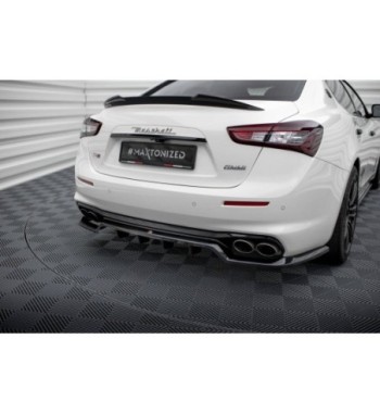 Diffusore posteriore con alette verticali per Maserati Ghibli Mk3 Facelift