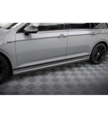 Side skirt diffusers for Volkswagen Passat R-Line B8 Facelift