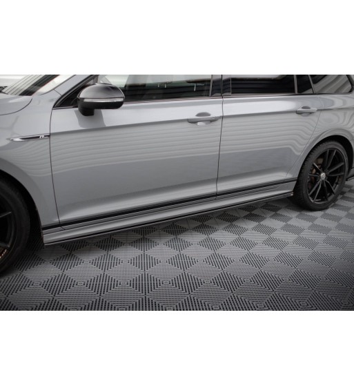 Side skirt diffusers for Volkswagen Passat R-Line B8 Facelift